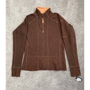 Mountain Hard Wear Women’s Medium Zip Up Wool Blend Jacket New With Tags